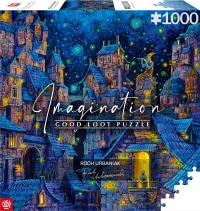 Ilustracja Imagination: Puzzle Roch Urbaniak Concert on the Chimney/Koncert na kominie (1000 elementów)